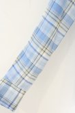 画像4: ヴィヴィアンウエストウッド 中古 / TARTAN DRUNKUN シャツ  サックス  O-26-07-05-005-bl-YM-OS (4)