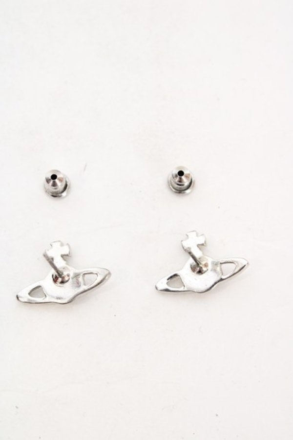 画像3: ヴィヴィアンウエストウッド 中古 / NANO STUD　ピアス  シルバー  O-26-07-05-041-ac-YM-OS (3)