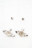 画像3: ヴィヴィアンウエストウッド 中古 / ミニバスレリーフピアス  シルバー  O-26-07-05-044-er-YM-OS (3)