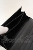 画像9: ヴィヴィアンウエストウッド 中古 / LOGO PRINT212（ロゴプリント）長財布  ブラックｘゴールド  O-26-07-05-056-gd-YM-OS (9)
