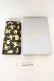 画像10: ヴィヴィアンウエストウッド 中古 / LOGO PRINT212（ロゴプリント）長財布  ブラックｘゴールド  O-26-07-05-056-gd-YM-OS (10)