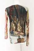 画像5: ANGLOMANIA 中古 / サロンドレープカットソー S マルチ  O-26-07-05-069-to-YM-OS (5)