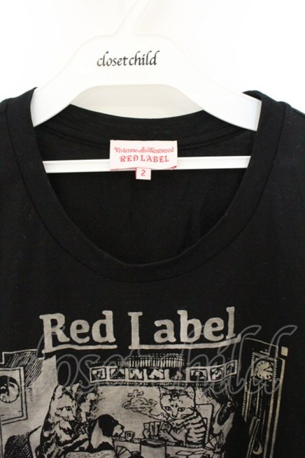 画像3: ヴィヴィアンウエストウッド 中古 / HIGH STAKES Tシャツ 2 ブラック  O-26-07-05-075-ts-YM-OS (3)