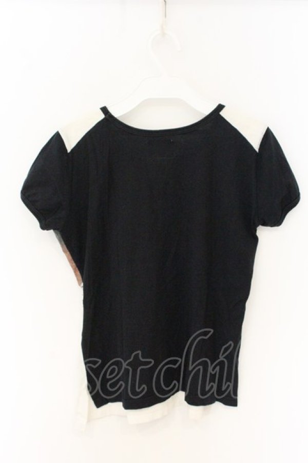 画像4: ANGLOMANIA 中古 / LIP転写Tシャツ L ブラック  O-26-07-05-008-ts-YM-OS (4)