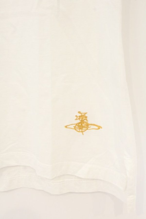 画像2: ヴィヴィアンウエストウッド 中古 / リアルリッププリントTシャツ  ホワイト  O-26-07-05-010-ts-YM-OS (2)