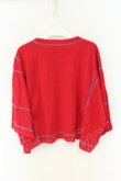 画像3: ヴィヴィアンウエストウッド 中古 / 60/2オーガニック天竺振リステッチオーブトップ 00 レッド  O-26-07-05-014-to-YM-OS (3)