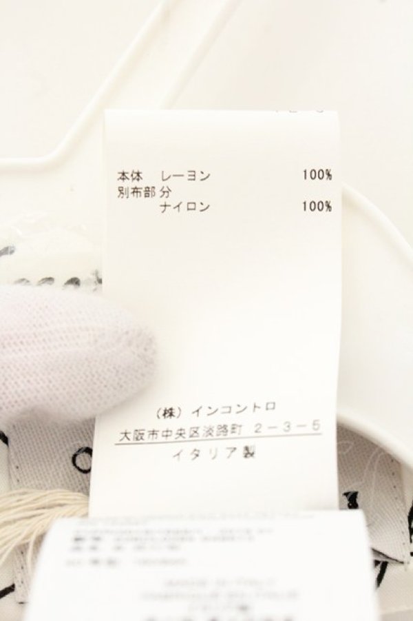 画像7: ヴィヴィアンウエストウッド 中古 / ARABELLA シャツ 40 ホワイトｘブラックｘマルチ  O-26-07-12-020-bl-YM-OS (7)
