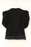 画像4: ヴィヴィアンウエストウッド 中古 / フリンジシャツ 02 ブラック  O-26-07-12-021-bl-YM-OS (4)