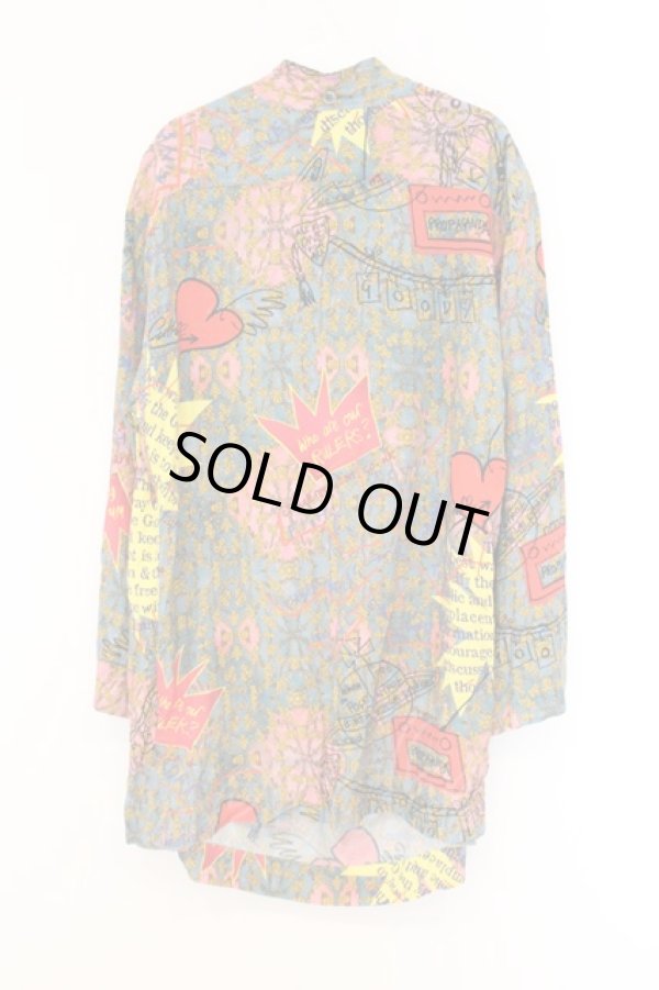 画像4: ヴィヴィアンウエストウッド 中古 / GARRET DRESS（ギャレットドレス） 40 （ティーガーデン）マルチ  O-26-07-12-025-op-YM-OS (4)