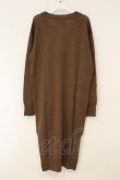 画像4: ヴィヴィアンウエストウッド 中古 / 単色オーブ刺繍ロングカーディガン M ブラウン  O-26-07-12-003-to-YM-OS (4)