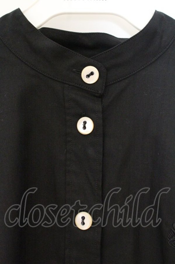 画像2: ANGLOMANIA 中古 / CIRCLE SHIRT（サークル）シャツ  II ブラック  O-26-07-12-029-bl-YM-OS (2)