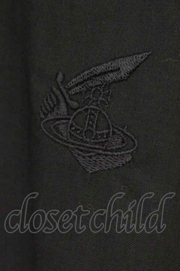 画像3: ANGLOMANIA 中古 / CIRCLE SHIRT（サークル）シャツ  II ブラック  O-26-07-12-029-bl-YM-OS (3)