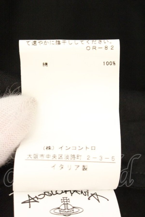 画像6: ANGLOMANIA 中古 / CIRCLE SHIRT（サークル）シャツ  II ブラック  O-26-07-12-029-bl-YM-OS (6)