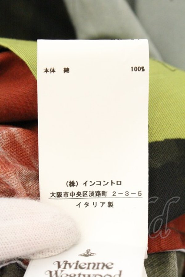 画像6: ヴィヴィアンウエストウッド 中古 / TOGA （トーガ）シャツ UNISEX ブラックｘマルチ  O-26-07-12-030-bl-YM-OS (6)
