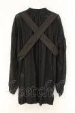 画像4: ヴィヴィアンウエストウッド 中古 / ハーネスリボン付キギャザーブラウス 00 ブラック  O-26-07-12-031-bl-YM-OS (4)