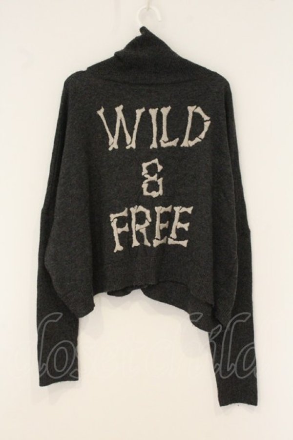 画像4: ヴィヴィアンウエストウッド 中古 / WILD ＆ FREE ドルマン変形カーディガン 2 グレー  O-26-07-12-004-to-YM-OS (4)