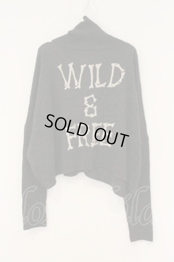画像4: ヴィヴィアンウエストウッド 中古 / WILD ＆ FREE ドルマン変形カーディガン 2 グレー  O-26-07-12-004-to-YM-OS (4)
