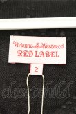 画像5: ヴィヴィアンウエストウッド 中古 / カッティングオーブ総柄ニットTシャツ 2 ブラック  O-26-07-12-037-ts-YM-OS (5)