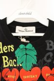 画像3: ヴィヴィアンウエストウッド 中古 / MEANINGLESS Tシャツ S ブラック  O-26-07-12-039-ts-YM-OS (3)