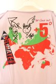 画像4: Worlds End 中古 / DESTROY プリントTシャツ  ラベンダー  O-26-07-12-040-ts-YM-OS (4)