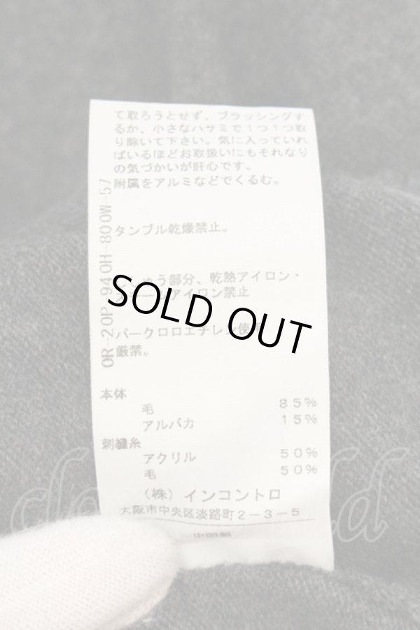 画像6: ヴィヴィアンウエストウッド 中古 / WILD ＆ FREE ドルマン変形カーディガン 2 グレー  O-26-07-12-004-to-YM-OS (6)