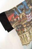 画像3: ANGLOMANIA 中古 / アップサイドダウンBIGTシャツ 38 ブラックｘマルチ  O-26-07-12-042-to-YM-OS (3)