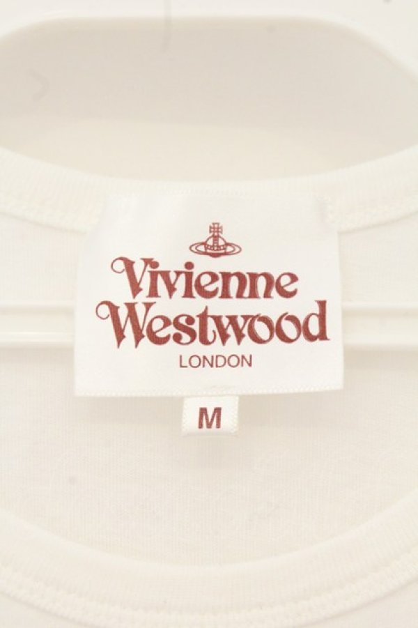画像5: ヴィヴィアンウエストウッド 中古 / プッティ額縁Tシャツ M ホワイト  O-26-07-12-044-ts-YM-OS (5)