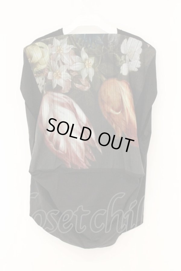 画像4: ヴィヴィアンウエストウッド 中古 / CAT BOSSCHAERT スクエアTシャツ S ブラックｘマルチ  O-26-07-12-047-to-YM-OS (4)