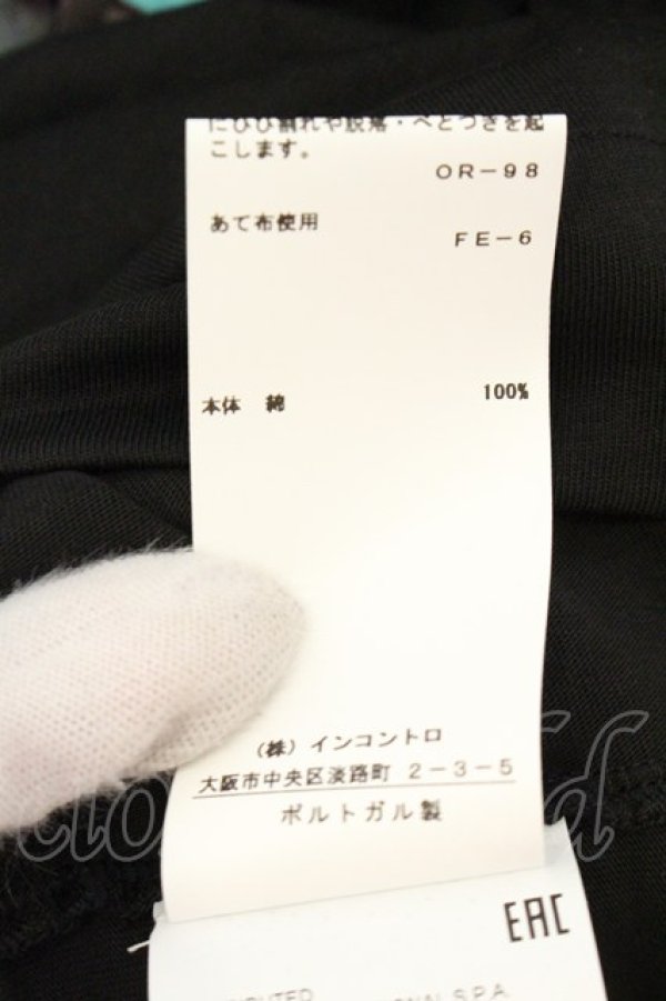 画像6: ヴィヴィアンウエストウッド 中古 / CAT BOSSCHAERT スクエアTシャツ S ブラックｘマルチ  O-26-07-12-047-to-YM-OS (6)