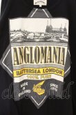 画像2: ANGLOMANIA 中古 / ロゴptBIGTシャツ 38 ブラック  O-26-07-12-049-to-YM-OS (2)