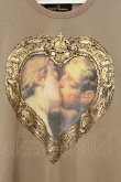 画像2: ANGLOMANIA 中古 / HERCULES KISS GUSSETスウェット XS ライトブラウン  O-26-07-12-053-to-YM-OS (2)