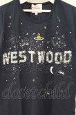 画像2: ヴィヴィアンウエストウッド 中古 / ミルキーウェイTシャツ M ネイビー  O-26-07-12-056-ts-YM-OS (2)