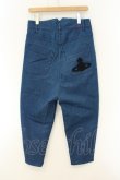 画像3: ヴィヴィアンウエストウッド 中古 / タックサルエルデニムパンツ S インディゴ  O-26-07-12-061-pa-YM-OS (3)