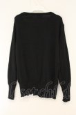 画像4: ヴィヴィアンウエストウッド 中古 / アシンメトリーフリルカーディガン 2 ブラック  O-26-07-12-007-to-YM-OS (4)