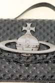 画像2: ヴィヴィアンウエストウッド 中古 / プリズムオーブショルダーバッグ  ネイビーｘブラック（濃色）  O-26-07-12-071-ba-YM-OS (2)