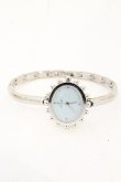 画像4: ヴィヴィアンウエストウッド 中古 / ミルククラウンウォッチ  シルバーｘブルー  O-26-07-12-080-ac-YM-OS (4)