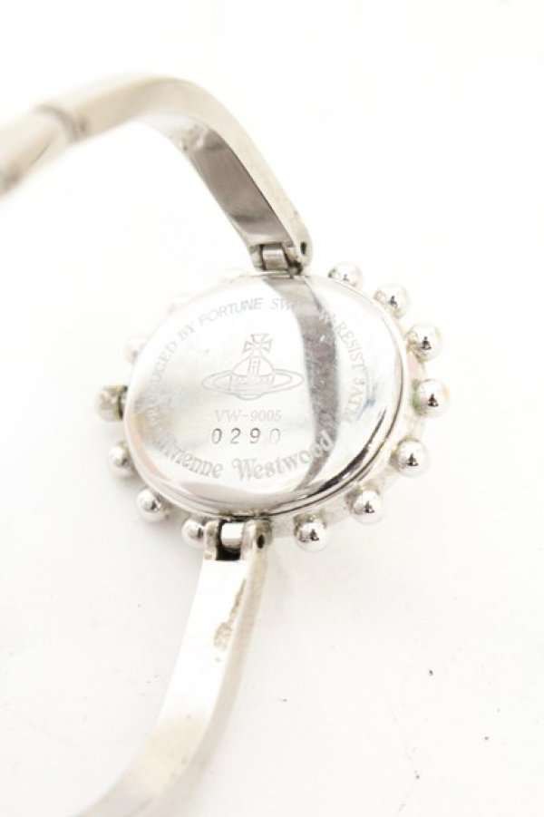 画像6: ヴィヴィアンウエストウッド 中古 / ミルククラウンウォッチ  シルバーｘブルー  O-26-07-12-080-ac-YM-OS (6)
