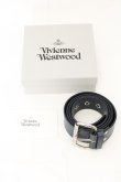 画像6: ヴィヴィアンウエストウッド 中古 / ALEXレザーベルト  ブルーグレイ  O-26-07-12-086-gd-YM-OS (6)