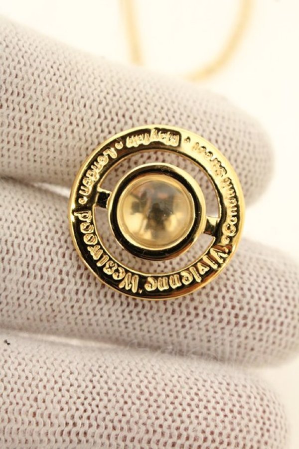 画像5: ヴィヴィアンウエストウッド 中古 / New tiny orb pendant（ニュータイニーオーブペンダント）  ゴールド  O-26-07-12-089-nl-YM-OS (5)
