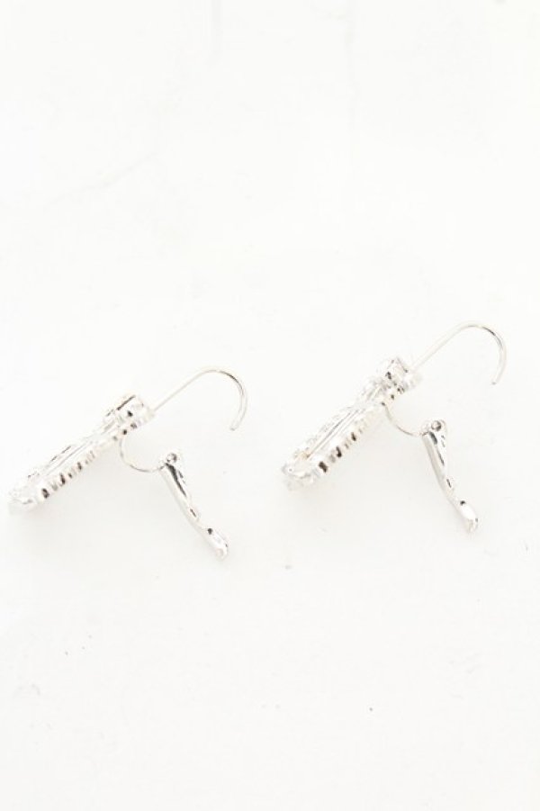 画像4: ヴィヴィアンウエストウッド 中古 / CRYSTA LYRE イアリング（クリスタライアー）  シルバー  O-26-07-12-090-ac-YM-OS (4)