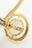 画像6: 【Vintage放出】ヴィヴィアンウエストウッド 中古 / 旧スモールオーブペンダント  ゴールド  O-26-07-25-015-ac-YM-OS (6)