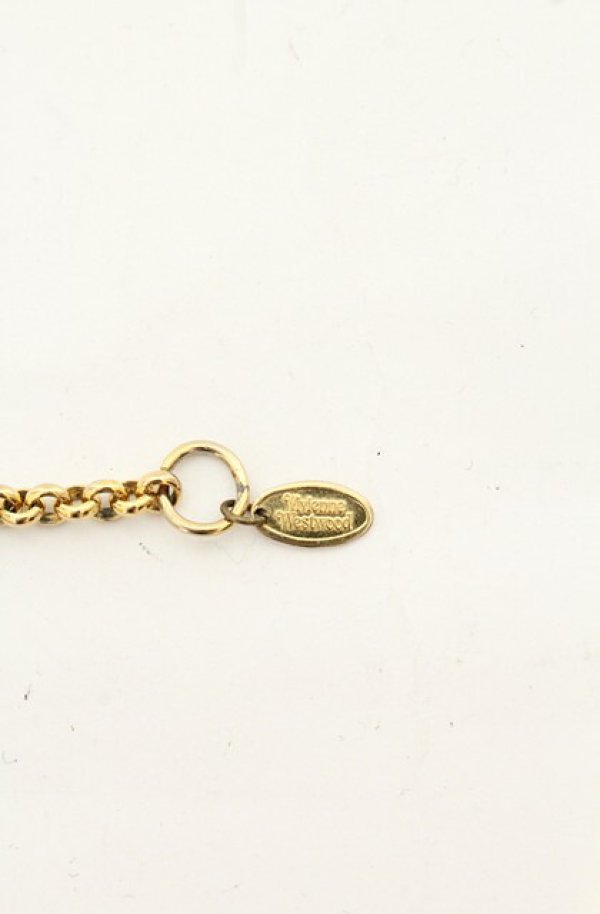 画像9: 【Vintage放出】ヴィヴィアンウエストウッド 中古 / 旧スモールオーブペンダント  ゴールド  O-26-07-25-015-ac-YM-OS (9)