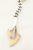 画像3: 【Vintageオークション】ヴィヴィアンウエストウッド 中古 / フラワーボーンネックレス  クリームｘシルバー  O-26-07-25-016-ac-YM-OS (3)