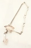 画像7: 【Vintageオークション】ヴィヴィアンウエストウッド 中古 / フラワーボーンネックレス  クリームｘシルバー  O-26-07-25-016-ac-YM-OS (7)
