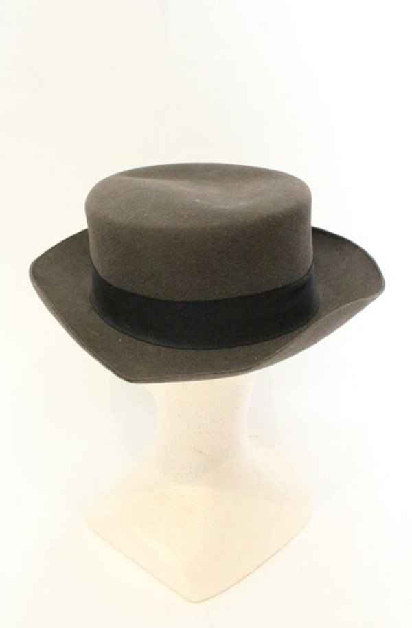 画像2: 【Vintage放出】ヴィヴィアンウエストウッド 中古 / ジョンブルハット  グレー  O-26-07-25-018-gd-YM-OS (2)