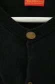 画像3: 【Vintage放出】ヴィヴィアンウエストウッド 中古 / ビッグオーブ刺繍カーディガン  ブラック  O-26-07-25-1014-to-YM-OS (3)
