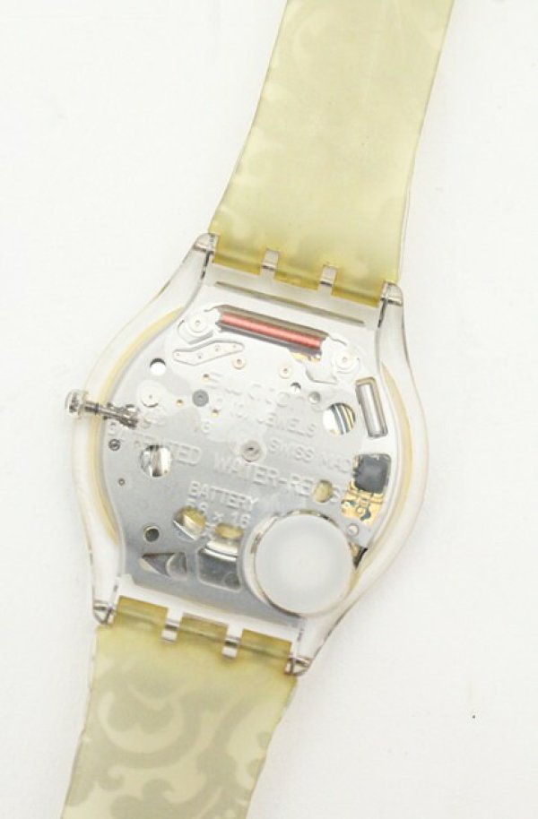画像8: 【Vintage放出】ヴィヴィアンウエストウッド 中古 / フライングタイムスウォッチ  クリアｘゴールド  O-26-07-25-1023-ac-YM-OS (8)