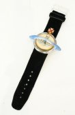 画像2: 【Vintage放出】ヴィヴィアンウエストウッド 中古 / オーブスウォッチ  ブラック  O-26-07-25-1025-ac-YM-OS (2)
