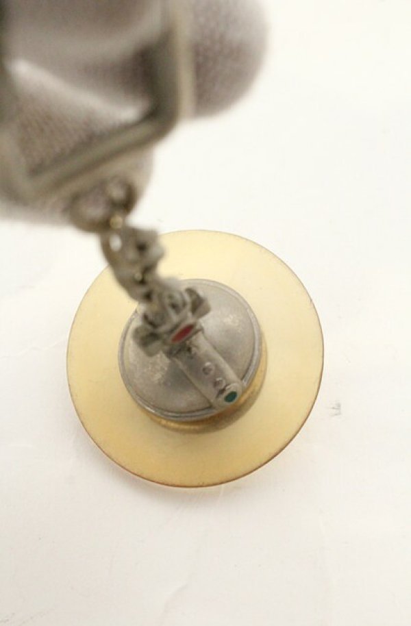画像3: 【Vintage放出】ヴィヴィアンウエストウッド 中古 / ラバーオーブキーリング  シルバー  O-26-07-25-1026-gd-YM-OS (3)