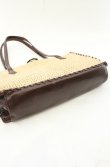 画像7: 【Vintage放出】ヴィヴィアンウエストウッド 中古 / ORBガマ口ハンドストローBAG  ナチュラルｘブラウン  O-26-07-25-1041-ba-YM-OS (7)